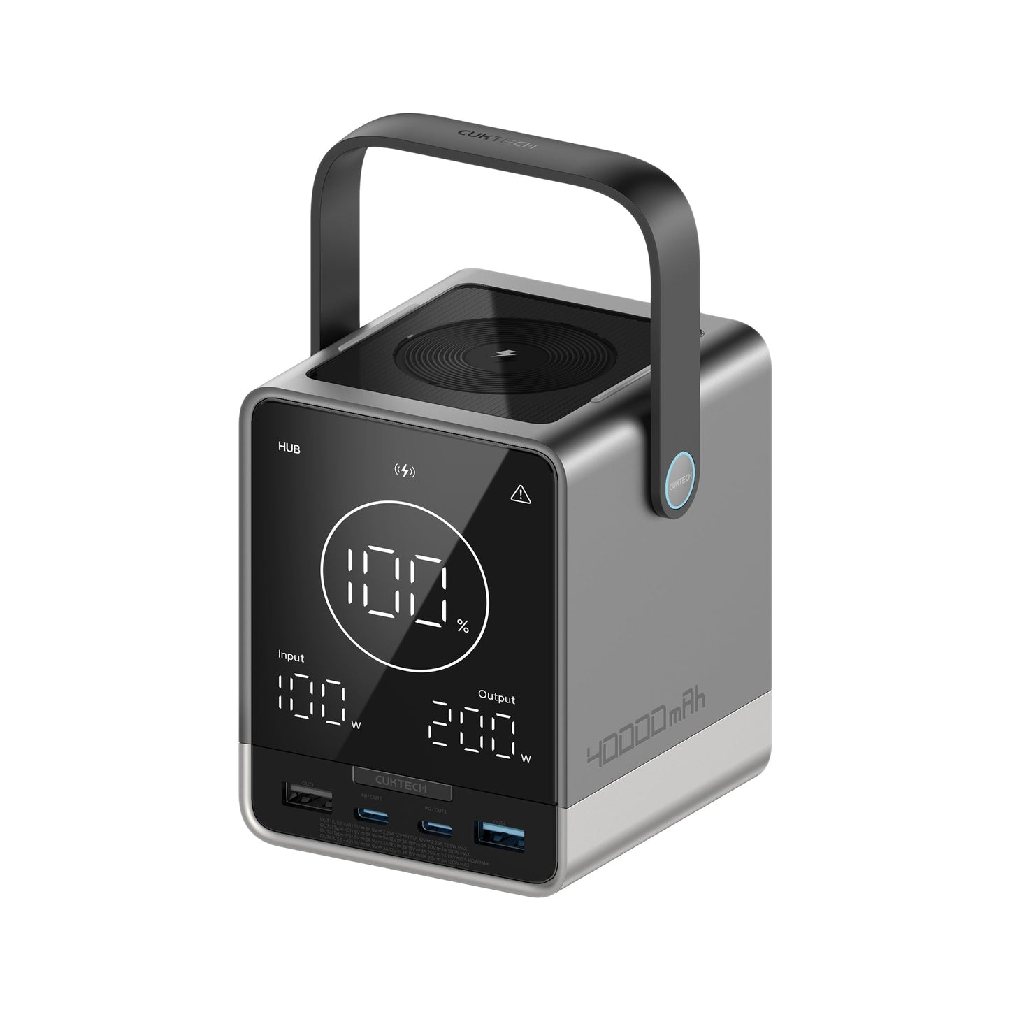 Batería Portátil - CUKTECH N° 30 - 40,000 mAh - 300W