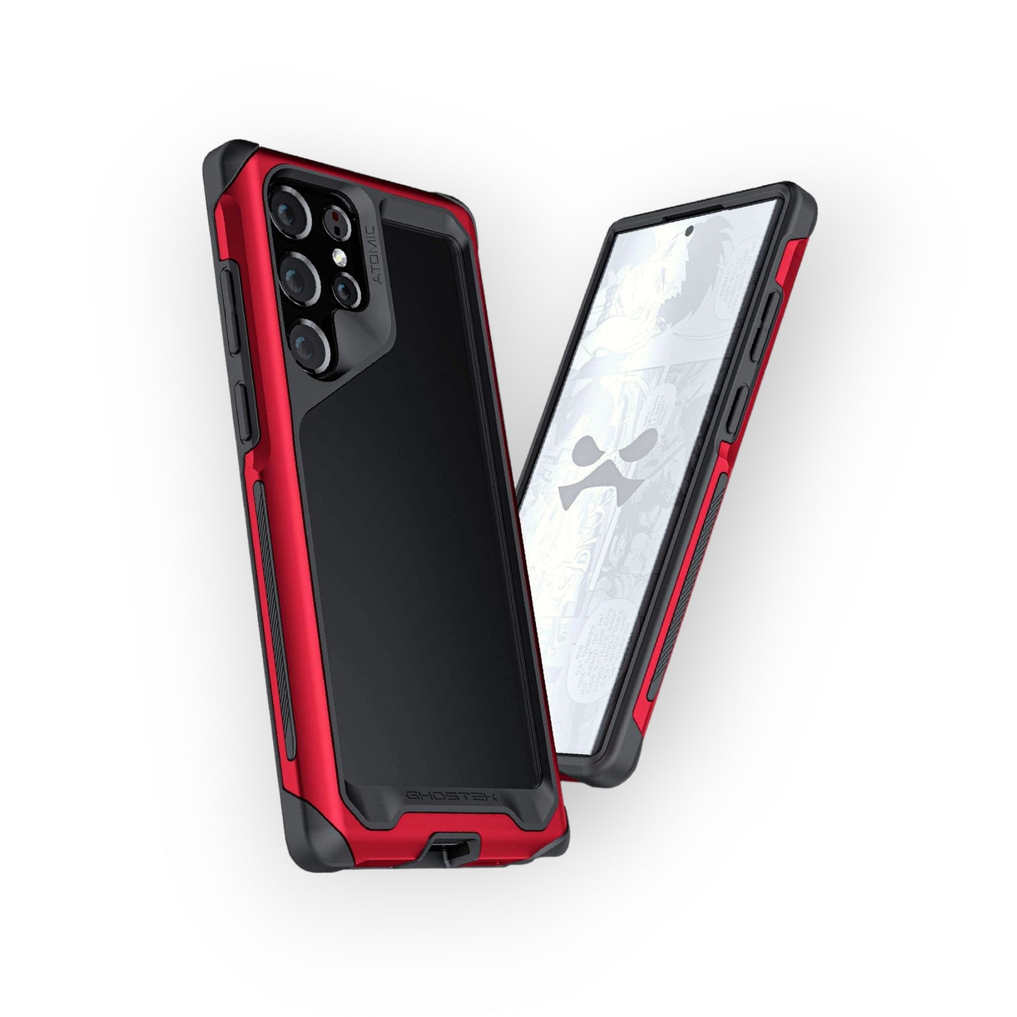 Samsung S22 Ultra - Atomic Slim4 - Rojo - Ghostek