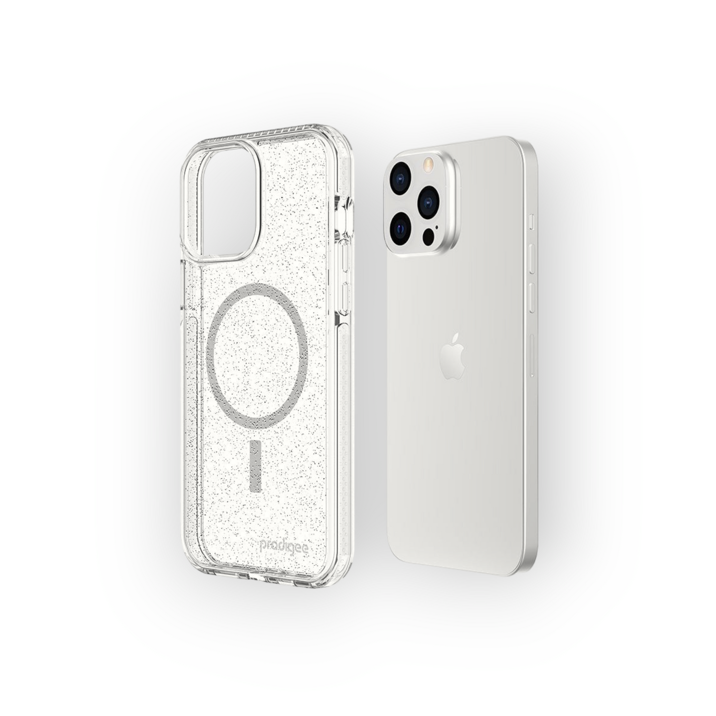 iPhone 13 Pro - Super Star + Mag - Glitter Silver - Prodigee