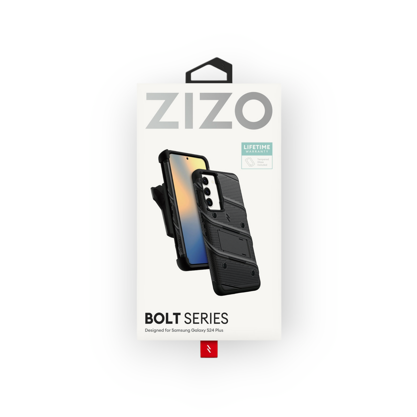 Samsung S24 Plus - Bolt Series- Zizo - Negro