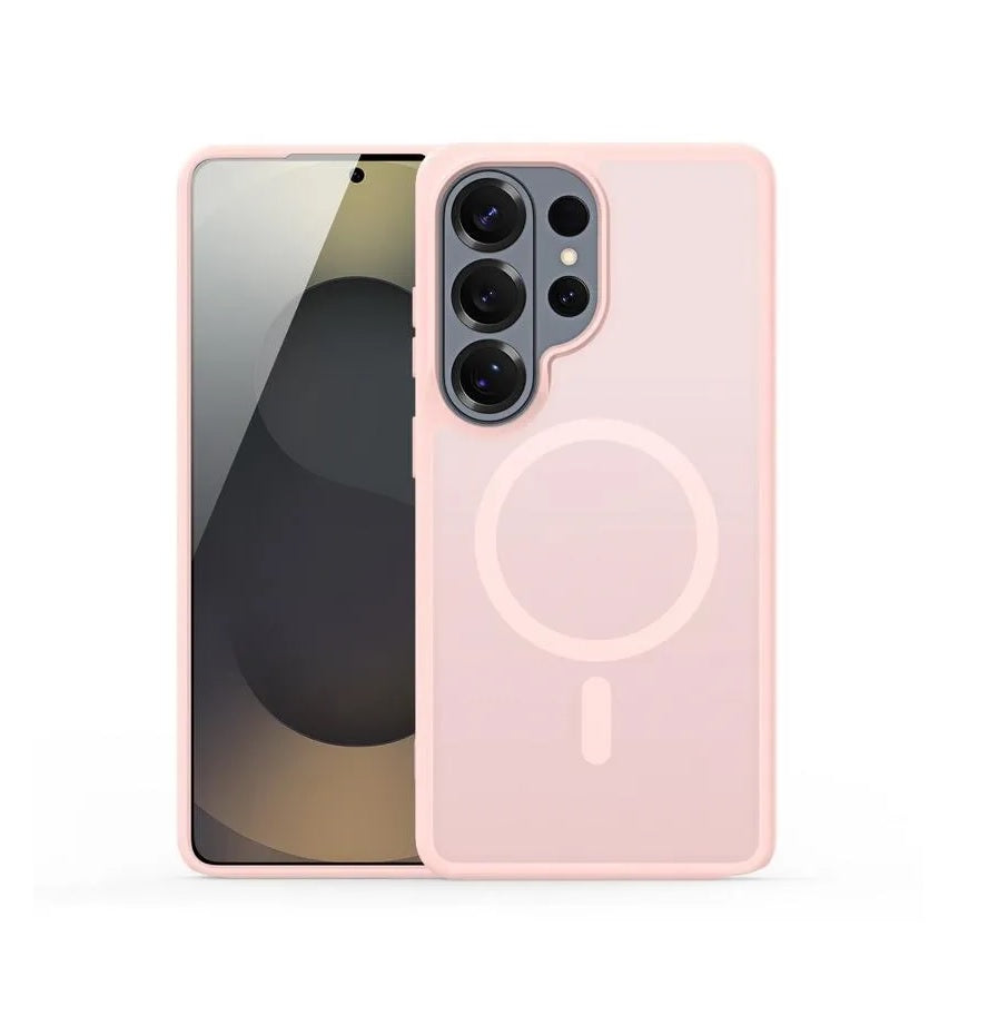 Samsung S26 Ultra - Funda Luxury Matte - MagSafe - Rosa