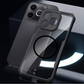 Honor 600E | Honor 600 Lite - Funda Antishock con AirBag - MagSafe - Transparente / Negro - Xundd