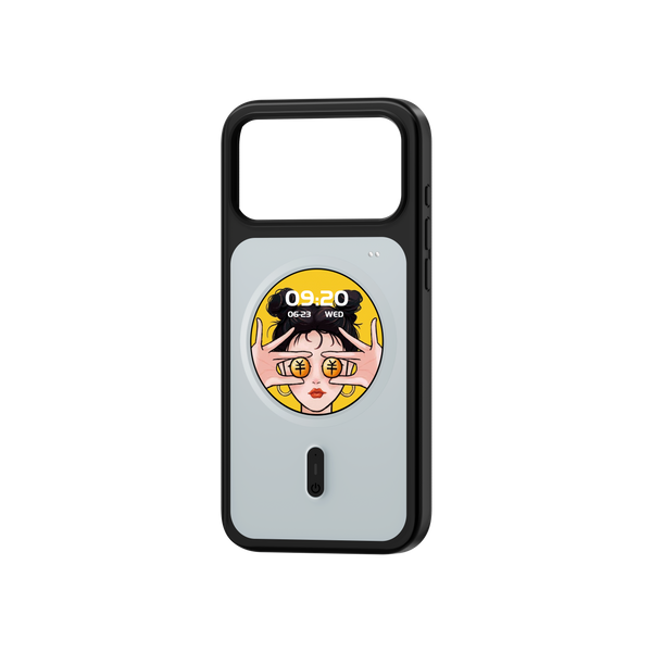 iPhone 17 Pro Max - Funda Inteligente - Con Visor de Pantalla - VisionCase - Rollme