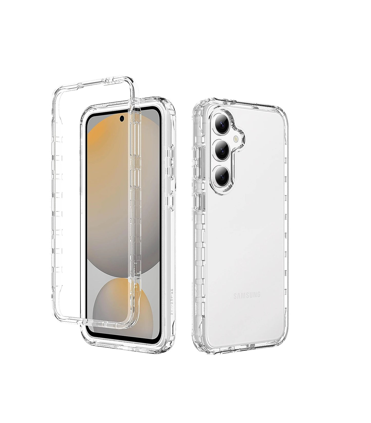 Samsung S24 FE - Funda 360° - Transparente