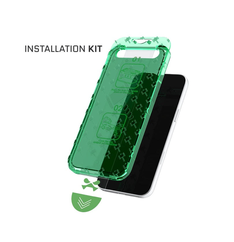 iPhone 17 Pro Max - Vidrio Templado Premium - Con Aplicador - Transparente - Ghostek