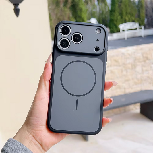 iPhone 17 Pro Max - Funda de Silicona Matte - MagSafe - Con Protector de Módulo
