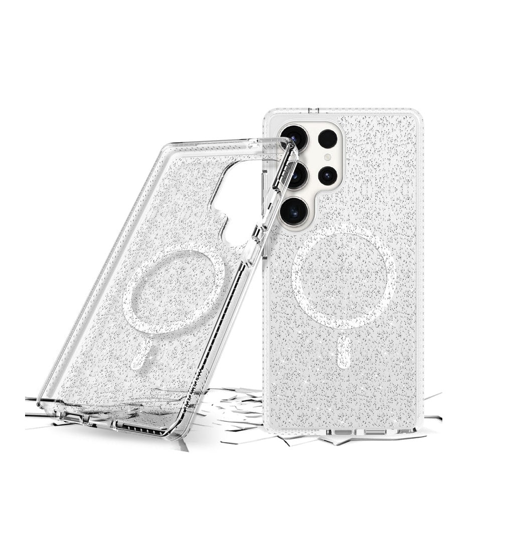 Samsung S25 Ultra - Funda Super Star - MagSafe - Glitter Clear - Prodigee