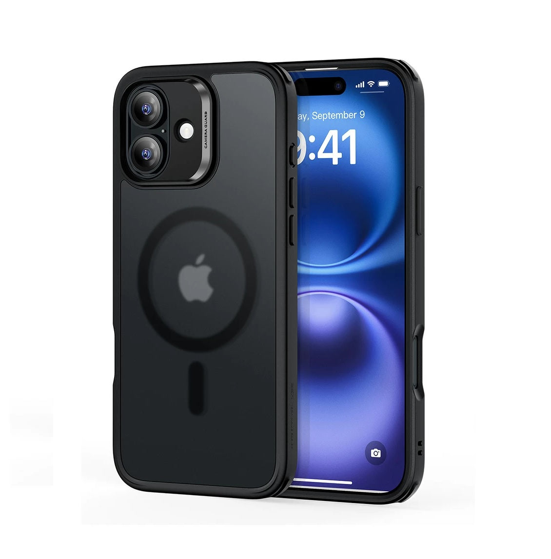 iPhone 16 - Hybrid Case - MagSafe - Frosted Black - ESR