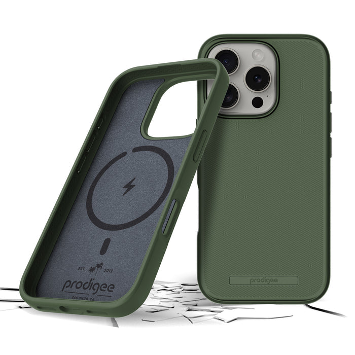 iPhone 16 Pro - Solid - Magsafe - Verde Olivo - Prodigee