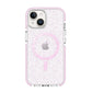 iPhone 15 | iPhone 14 | iPhone 13 - Funda Super Star - MagSafe - Glitter Rosa - Prodigee