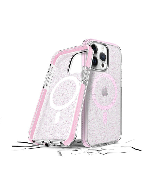 iPhone 15 Pro Max - Super Star + Mag - Glitter Rosa - Prodigee
