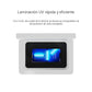 Lámina UV HD tipo cristal templado hasta 7' - Dureza 6H - DEVIA