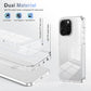 iPhone 16 Pro Max - Funda Transparente - Antishock