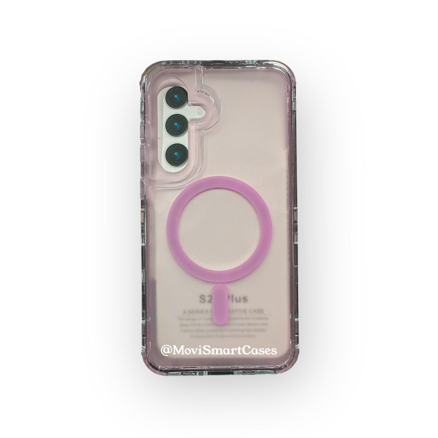 Samsung S24 FE - Funda 360° Matte - MagSafe - Rosa
