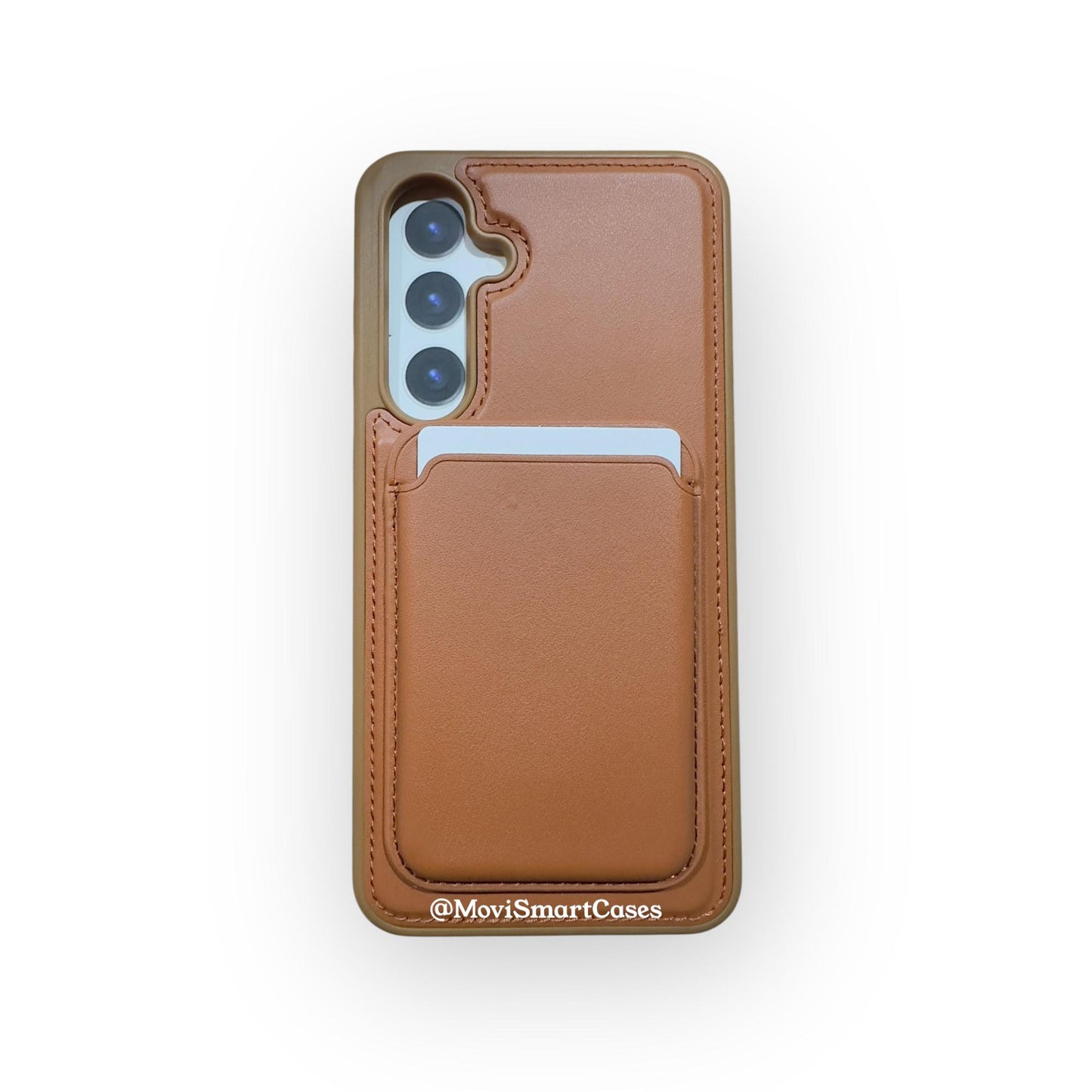 Samsung S24 FE - Funda Wallet - MagSafe - Camel