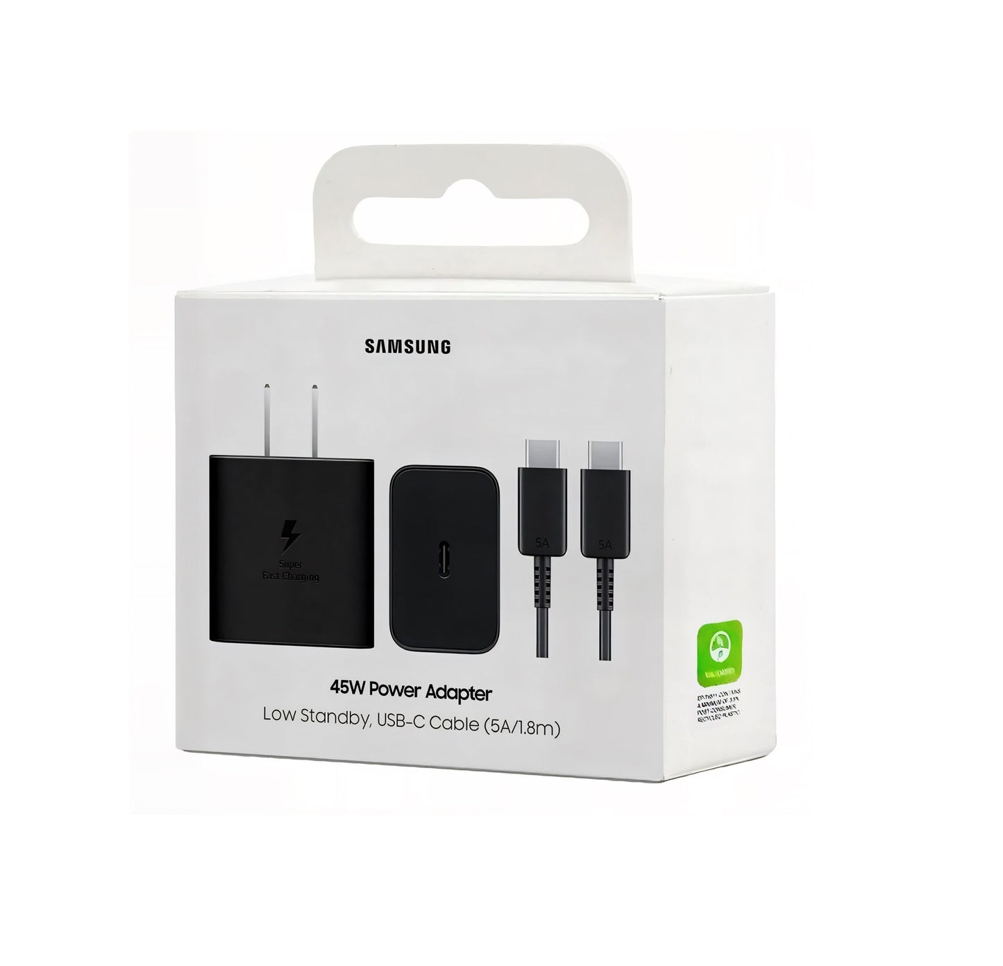 Cargador Samsung 45W - Súper Carga Rápida 2.0 (con cable de 1.8m) - Samsung