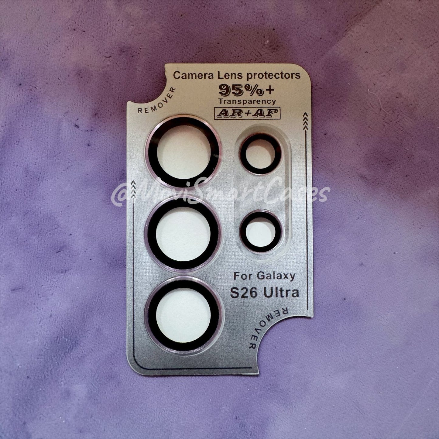 Samsung S26 Ultra - Protector de Cámaras - Anti Reflejo - Violeta Cobalto - ESD
