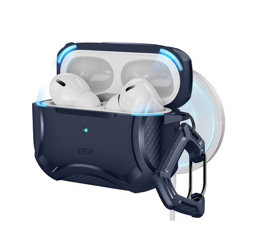 AirPods Pro - Cyber Armor - Tough Case (HaloLock) - Blue - ESR