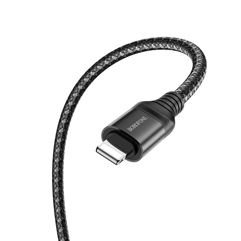 Cable Tipo C a Lightning - 1 metro - Trenzado - Borofone