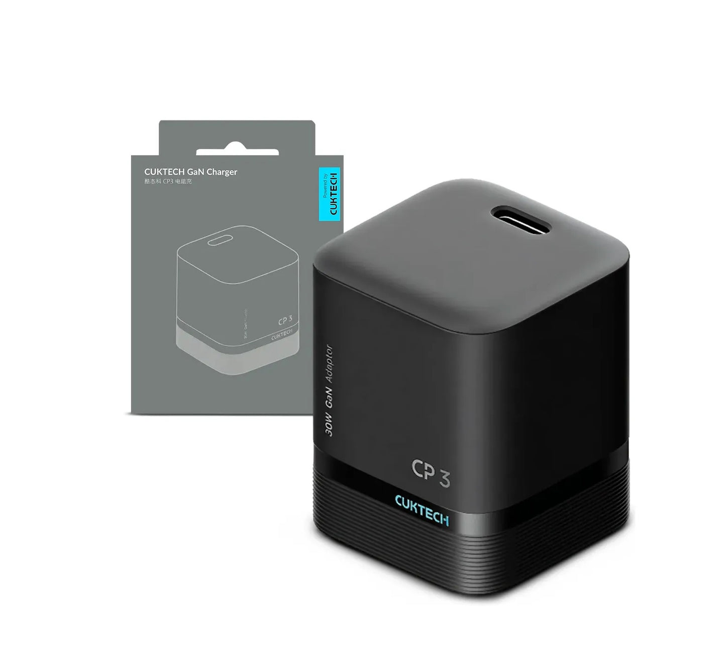Cargador de 40W - CUKTECH - Super Cárga Rápida - Tipo C