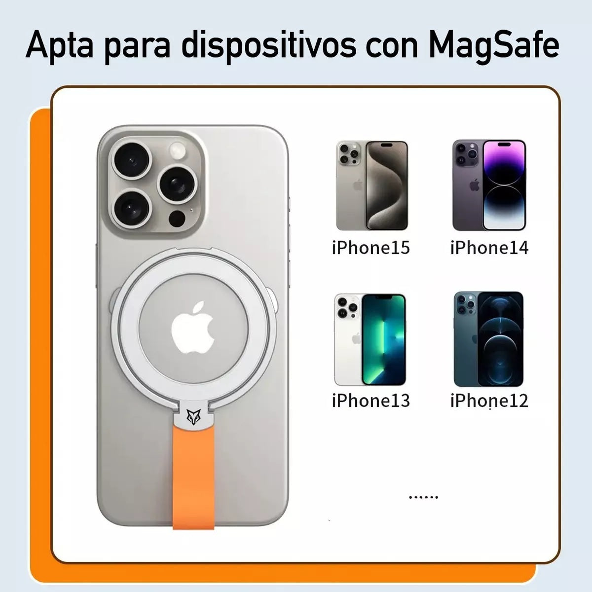 Soporte Aro Magnético - MagSafe - MoviSmart