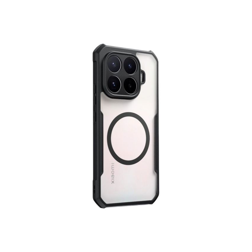 Xiaomi 17T Pro - Funda Antishock con AirBag - MagSafe - Transparente / Negro - Xundd