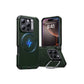 iPhone 16 Pro Max - Cyber Series - Tough Case - Magsafe - Stash Stand - Verde Militar - ESR