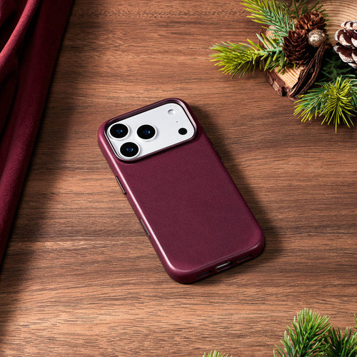 iPhone 18 Pro Max | iPhone 17 Pro Max - Funda de Cuero Premium con MagSafe