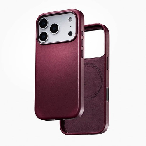 iPhone 18 Pro Max | iPhone 17 Pro Max - Funda de Cuero Premium con MagSafe