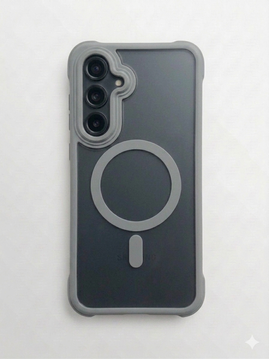 Samsung S24 FE - Funda Bumper X - MagSafe - Transparente
