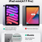 iPad Mini 6  (2021) / iPad Mini 7 (2024) - Rebound Magnetic Case - Black - ESR