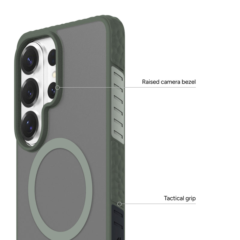 Samsung S26 Ultra - Funda Jogger - MagSafe - Verde Militar - Prodigee