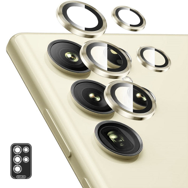 Samsung S24 Ultra - Protector de Cámara- Aluminio - Dorado