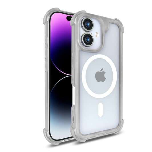iPhone 16 - Rugged Case - MagSafe - Clear Smoke - Click