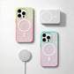 iPhone 16 Pro - Ombre Clear Series - MagSafe - Verde Menta / Turquesa