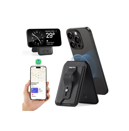 Billetera con Geo Localización - Geo Wallet - Magsafe - Negro - ESR