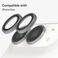 iPhone Duo - Protector de Cámaras (Vidrio Templado) con Anti Reflejo - ESD