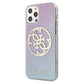 iPhone 12 Pro Max - Pink Glitter - Logo Guess - Guess