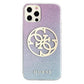 iPhone 12 Pro Max - Pink Glitter - Logo Guess - Guess