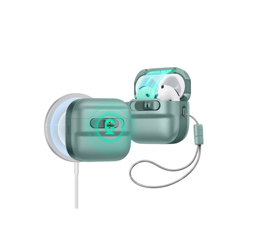 AirPods 4 - Case Flick Lock - Pulse MagSafe (HaloLock) - Verde