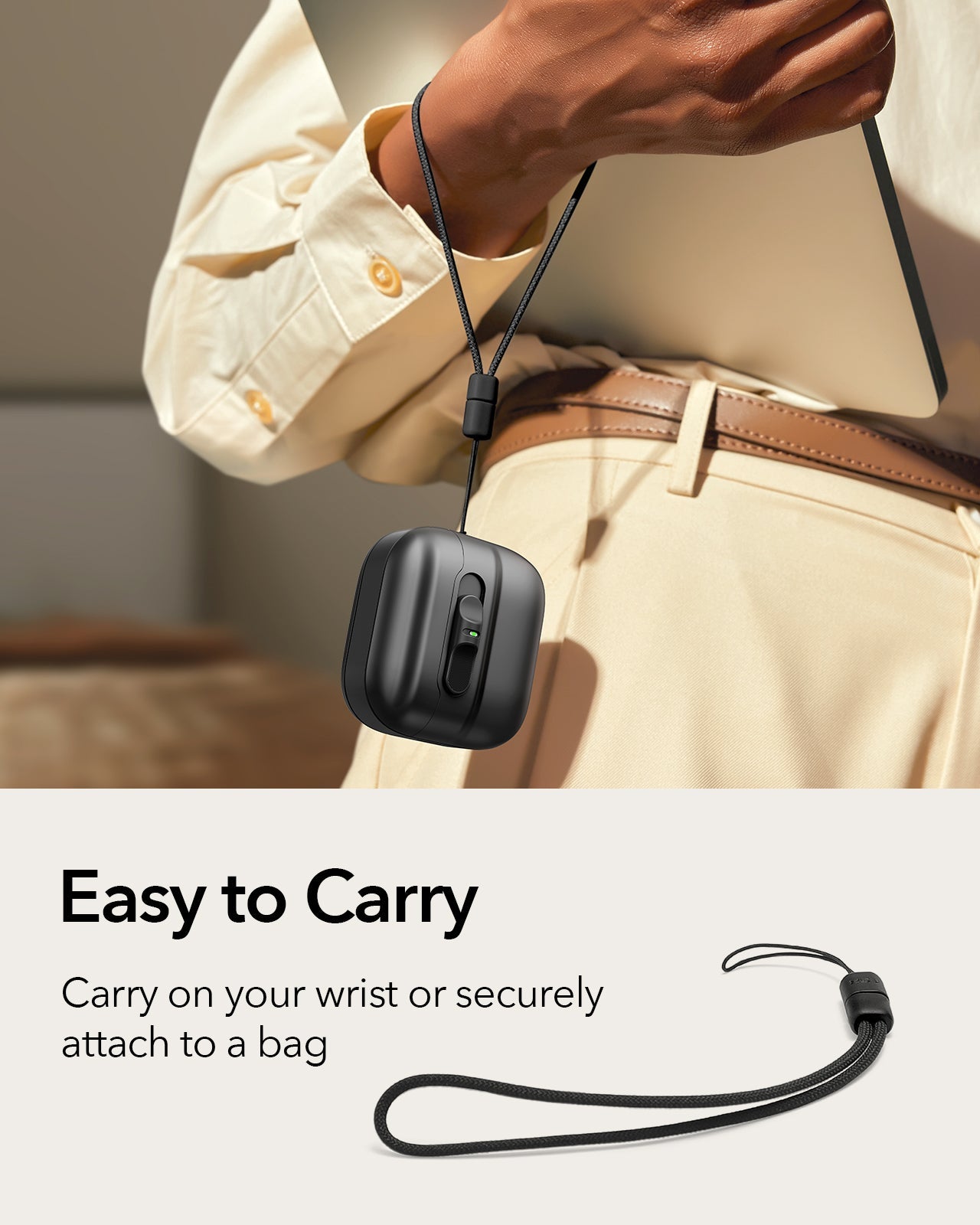 AirPods 4 - Case Flick Lock - Pulse MagSafe (HaloLock) - Azul Marino