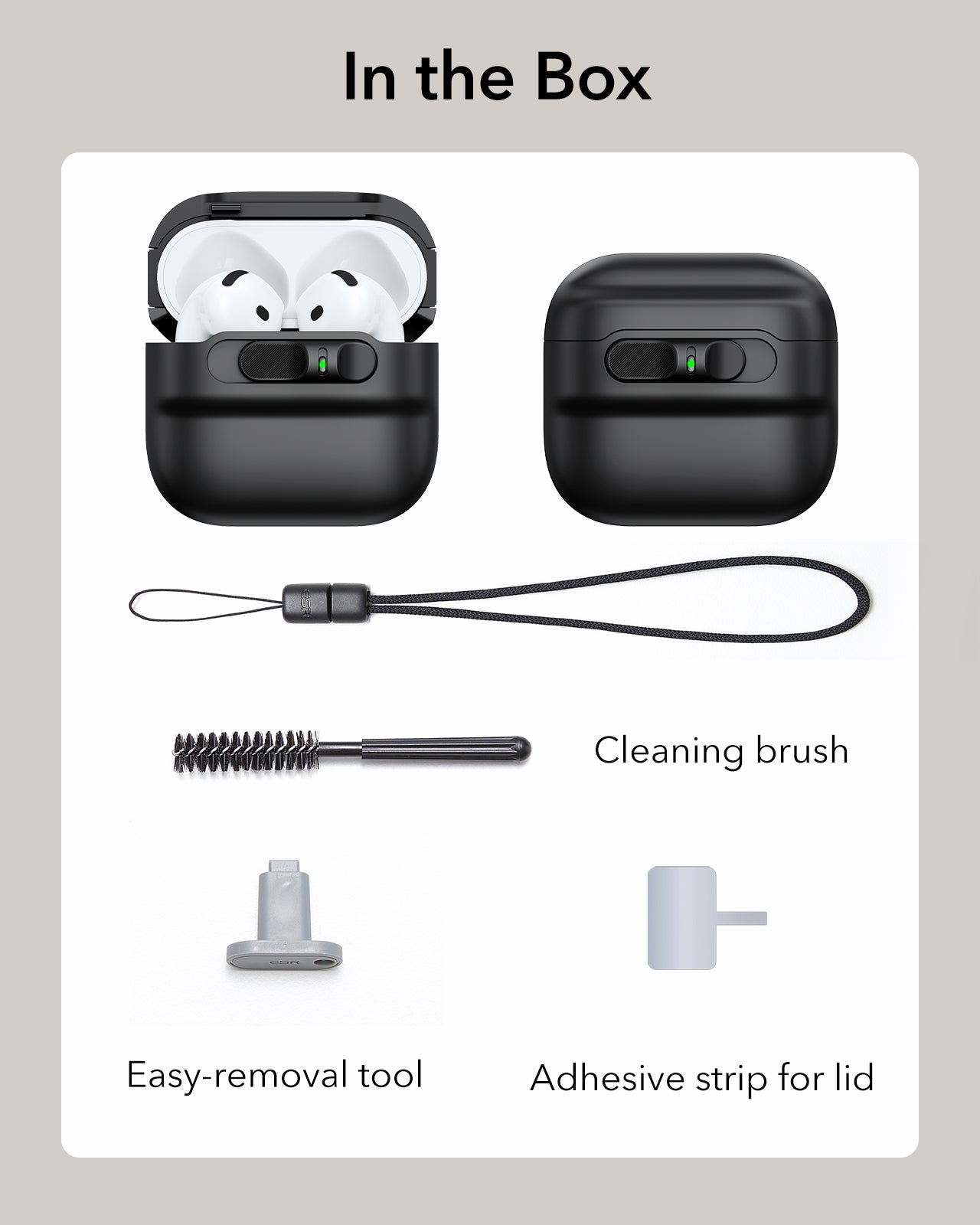 AirPods 4 - Case Flick Lock - Pulse MagSafe (HaloLock) - Azul Marino