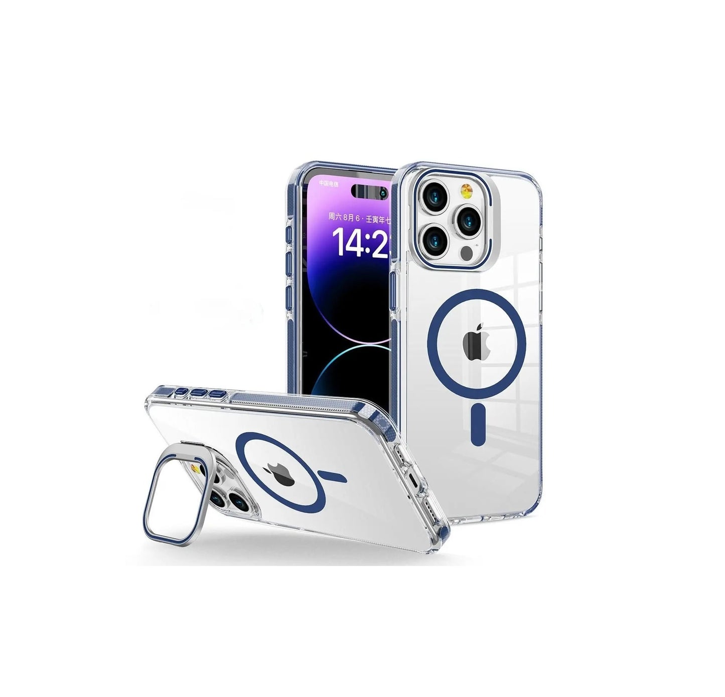 iPhone 16 Pro - Stand Cámara MagSafe - Clear Blue