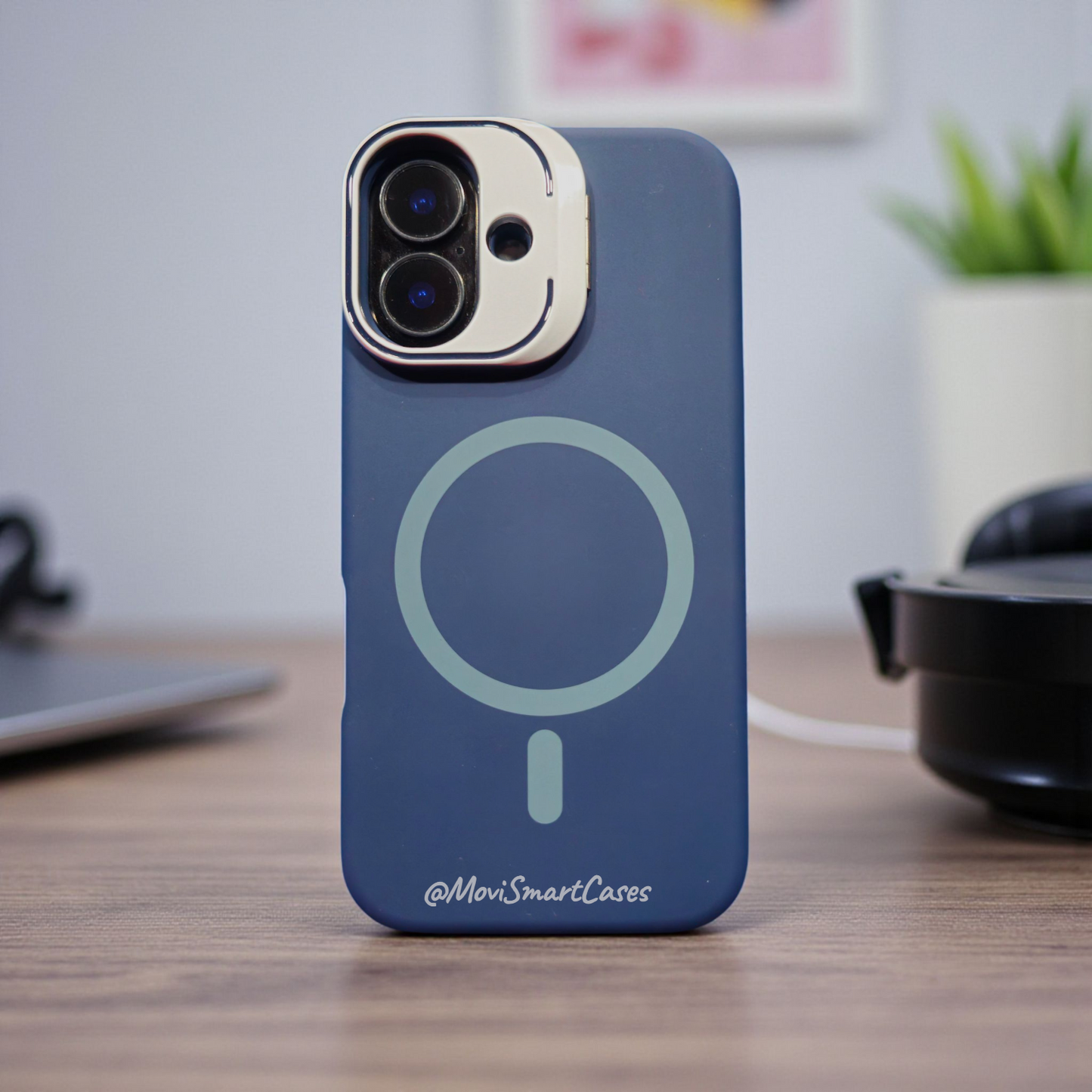 iPhone 16 - Silk Case - MagSafe -  Azul Marino