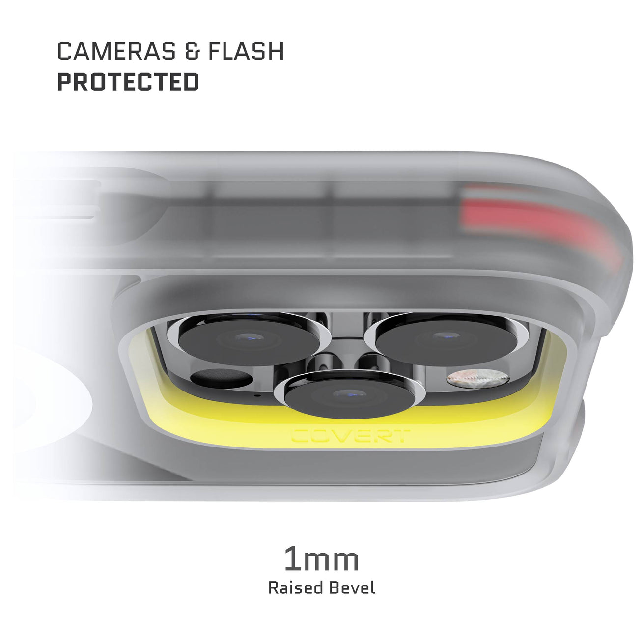 iPhone 14 Pro Max - Covert6 - Clear - Ghostek