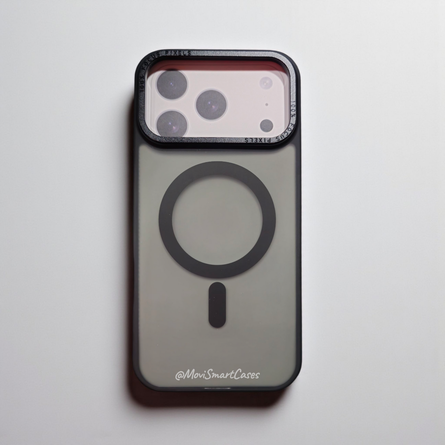 iPhone 17 Pro Max - Funda Luxury Matte - MagSafe - Negro