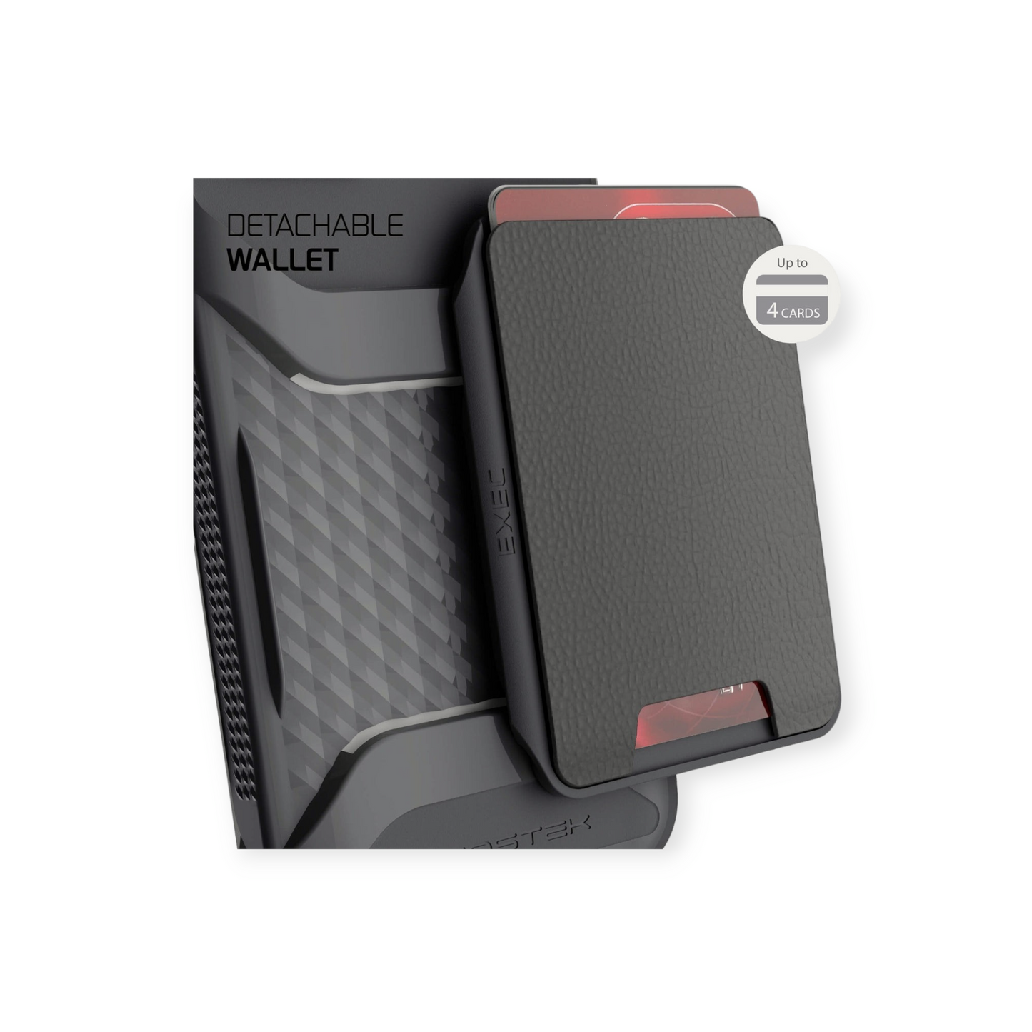 iPhone 12 Pro Max - Exec4 - Black - Ghostek