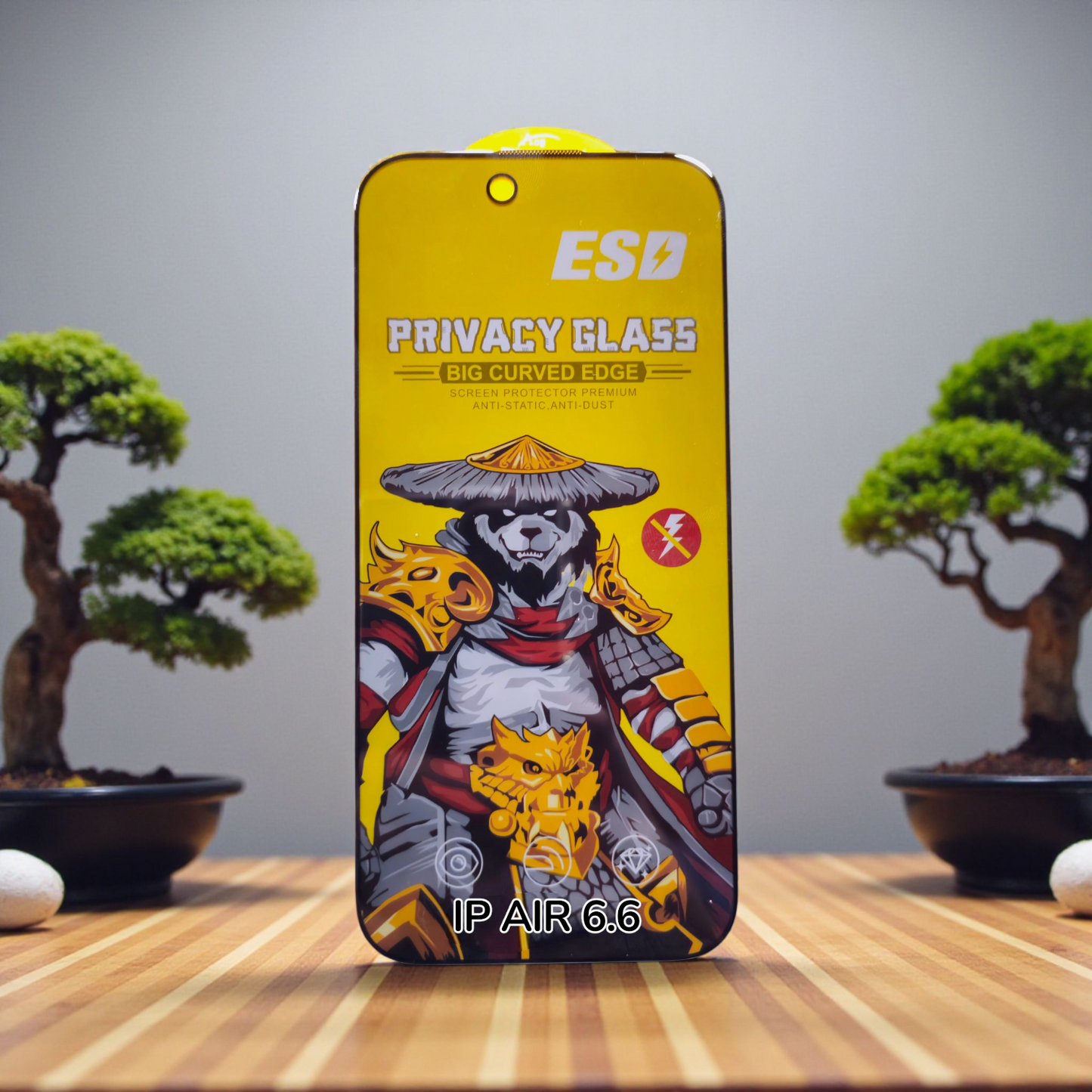 iPhone Air - Vidrio Templado - HD Privacy (Antiespía) Biselado - ESD