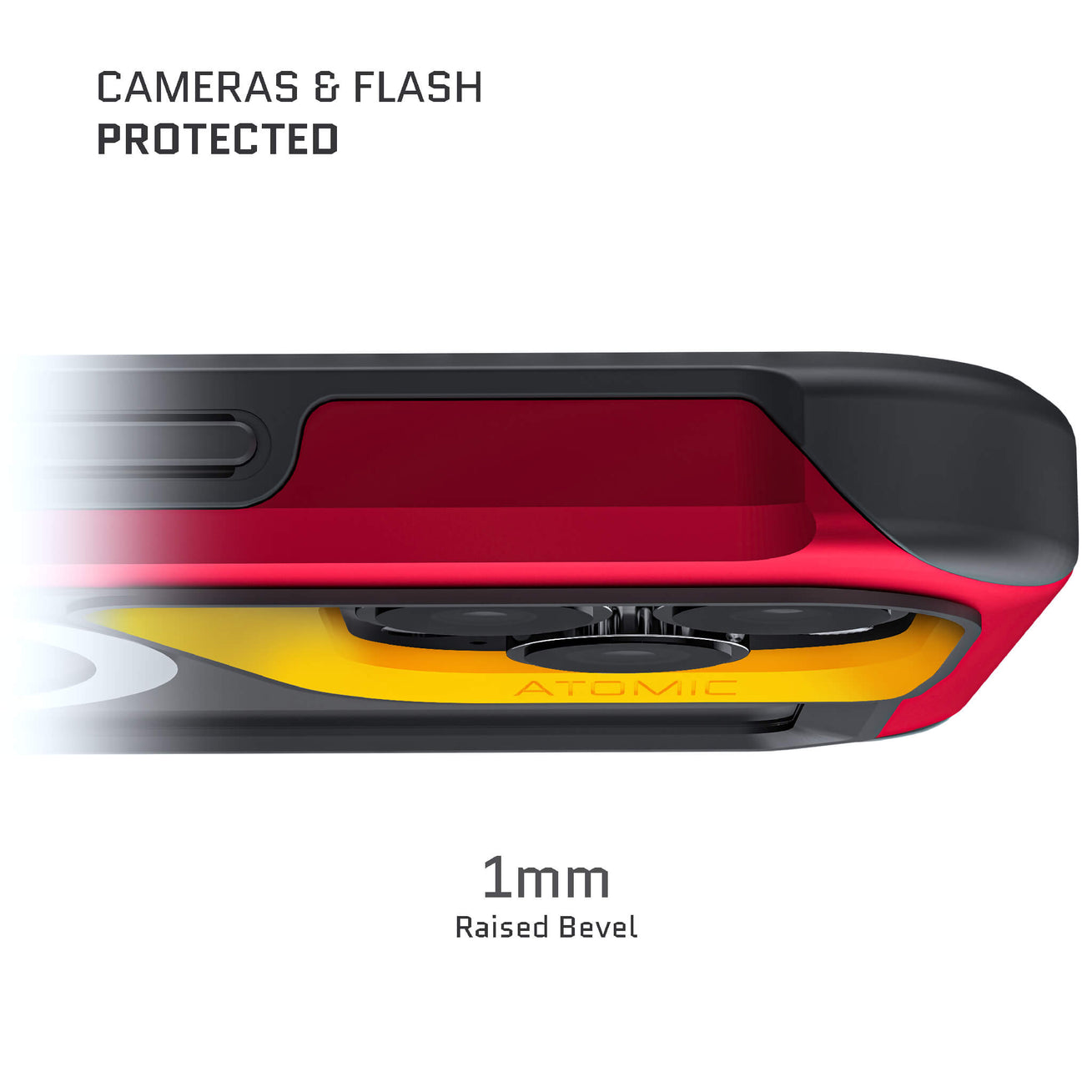 iPhone 14 Pro Max - Atomic Slim4 - Rojo - Ghostek
