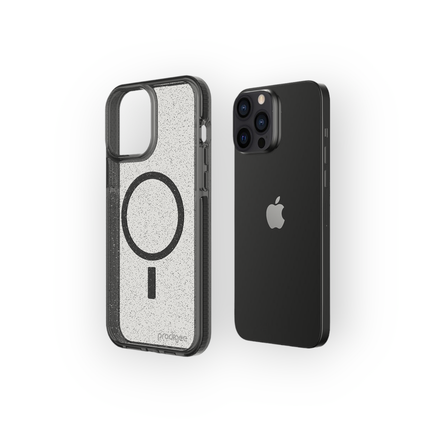 iPhone 13 Pro - Super Star + Mag - Glitter Black - Prodigee